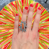 Amoeba Splat Ring