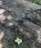 Texas Leaf Necklace