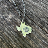 Texas Leaf Necklace